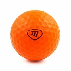 Masters Lite Foam Practice Balls Orange (6 Pack)