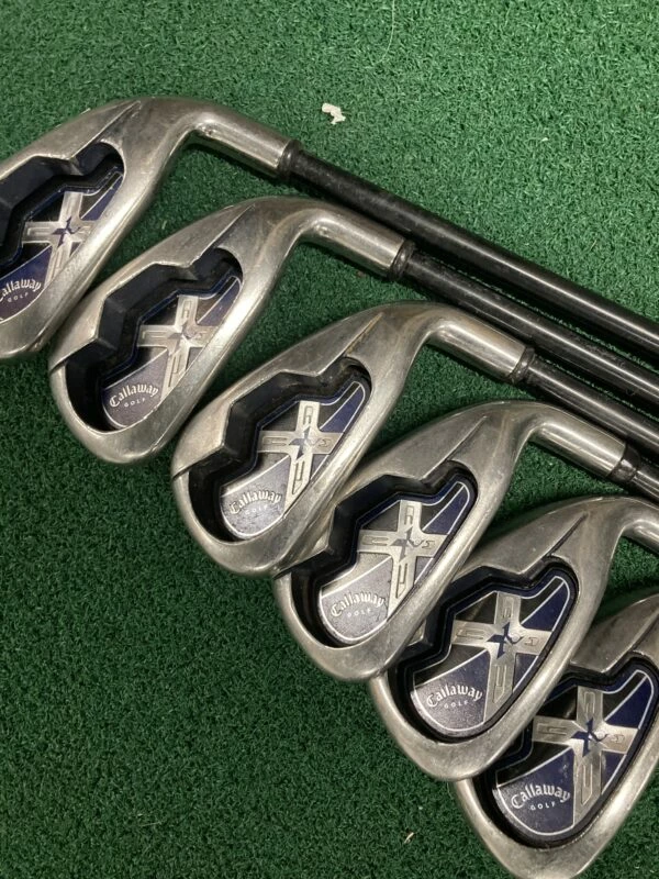Callaway X18 Irons (4-9) NO P.W // Stiff 3 Callaway X18 Irons (4-9) NO P.W // Stiff