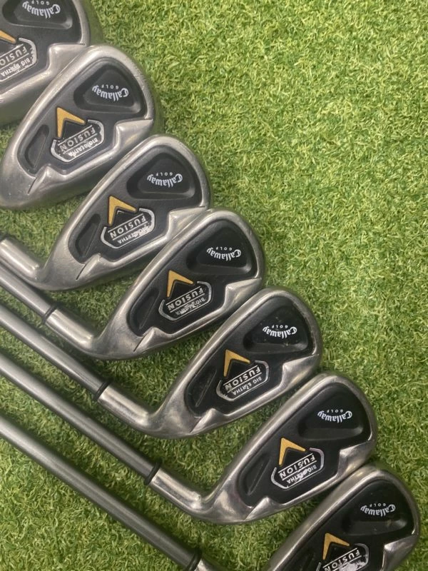 Callaway Fusion Irons 5-SW (Graph) 3 Callaway Fusion Irons 5-SW (Graph)