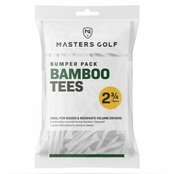 Masters Bamboo 2 3/4″ Bumper Tees – Pack Of 110 3 Masters Bamboo 2 3/4″ Bumper Tees – Pack Of 110