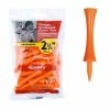 Masters Graduated 70mm Golf Tees – Orange (20 Pack)