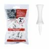 Masters Graduated 51mm Golf Tees – White (25 Pack) 1 Masters Graduated 51mm Golf Tees – White (25 Pack) -Fairway Woods Sales plastic graduated tees 2 bag 25 white 4 600x600 1