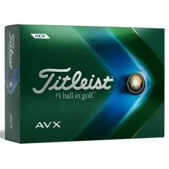 Titleist AVX 22 White 12 Ball Pack