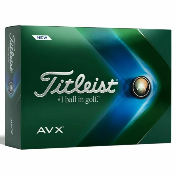 Titleist AVX 22 White 12 Ball Pack 3 Titleist AVX 22 White 12 Ball Pack