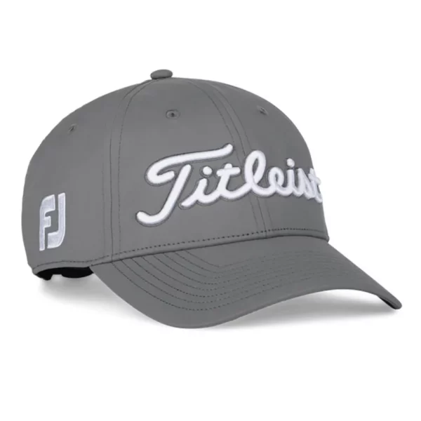 Titleist Tour Performance Golf Cap Grey 4 Titleist Tour Performance Golf Cap Grey - Image 2