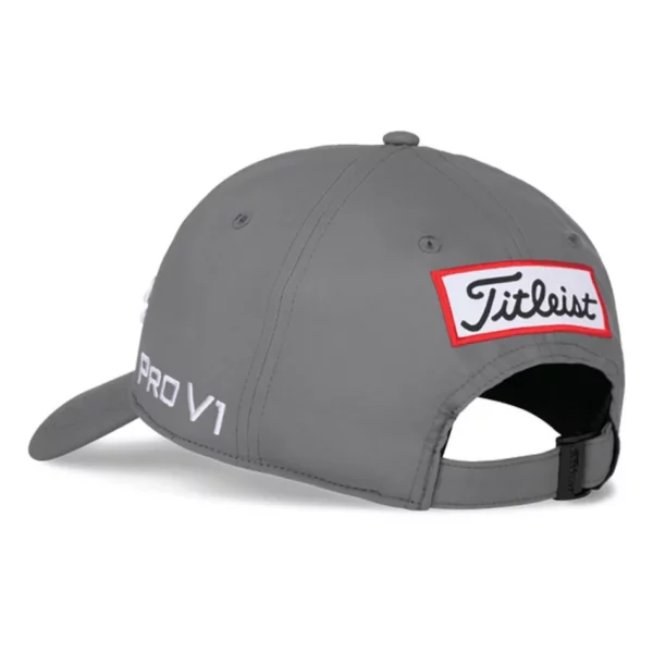 Titleist Tour Performance Golf Cap Grey 5 Titleist Tour Performance Golf Cap Grey - Image 3